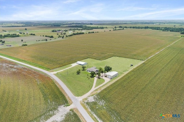 17179 Cyclone Rd, Burlington, TX 76519 - overview of rural landscape with farmland