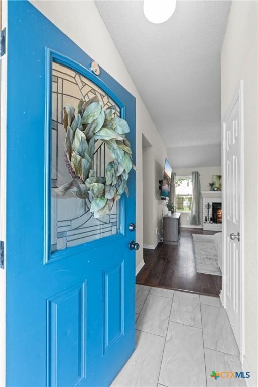 2804 Bluejay Dr, Killeen, TX 76549 - entrance foyer with marble finish flooring