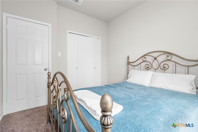 2804 Bluejay Dr, Killeen, TX 76549 - bedroom with carpet flooring and a closet