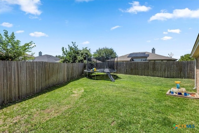 2903 Tucson Dr, Killeen, TX 76543 - view of yard featuring a trampoline