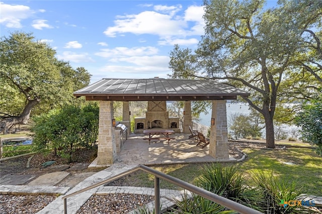 exterior space featuring a patio area