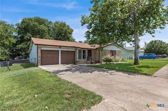 2307 Crescent Dr, Copperas Cove, TX 76522 - ranch-style house with a garage and concrete driveway