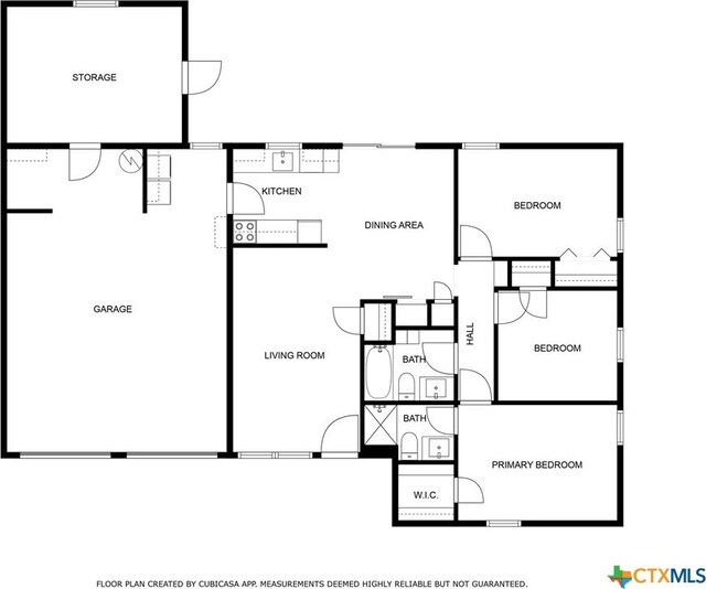 2307 Crescent Dr, Copperas Cove, TX 76522 - view of home floor plan