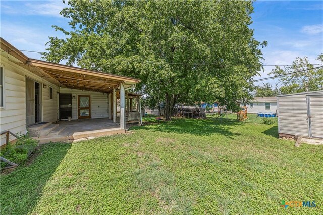 2307 Crescent Dr, Copperas Cove, TX 76522 - view of yard with a patio