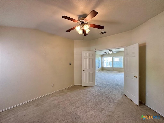 4609 Golden Gate Dr, Killeen, TX 76549 - carpeted spare room featuring a ceiling fan