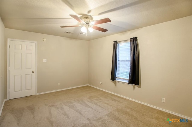 3903 Kevin Shaw Dr, Killeen, TX 76549 - empty room featuring carpet and ceiling fan