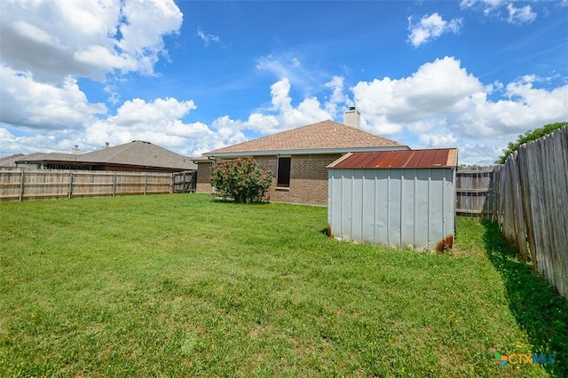 3903 Kevin Shaw Dr, Killeen, TX 76549 - fenced backyard with a storage shed