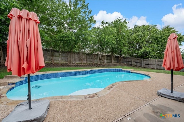 104 Missouri Dr, Harker Heights, TX 76548 - view of pool featuring a fenced backyard and a patio