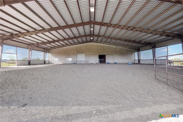 12491 Madison Ln, Justin, TX 76247 - view of indoor riding arena