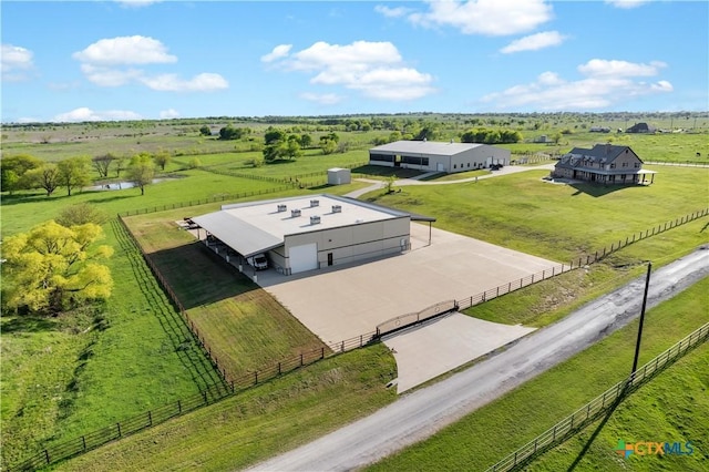 12491 Madison Ln, Justin, TX 76247 - aerial view of sparsely populated area with a pastoral area