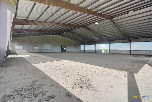 12491 Madison Ln, Justin, TX 76247 - misc room with vaulted ceiling