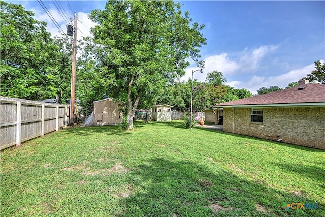 3117 Magnolia Blvd, Temple, TX 76502 - fenced backyard featuring a shed