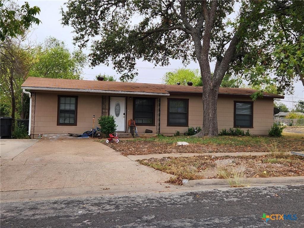 view of ranch-style home