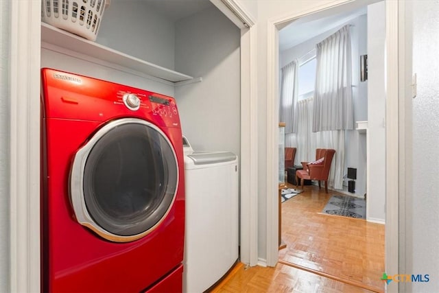 4313 Lone Star Trl, Temple, TX 76502 - washroom featuring washing machine and dryer