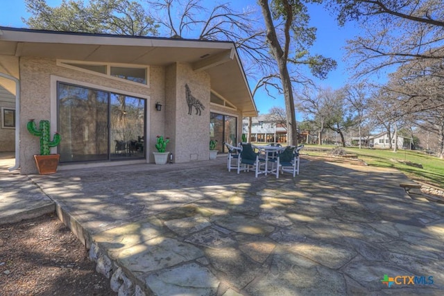 view of patio / terrace with outdoor dining area