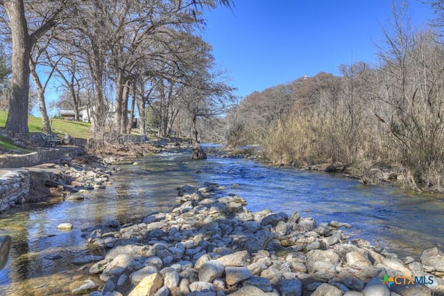 property view of water