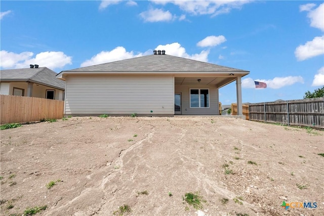 1531 Hillside Dr, Temple, TX 76502 - view of rear view of property