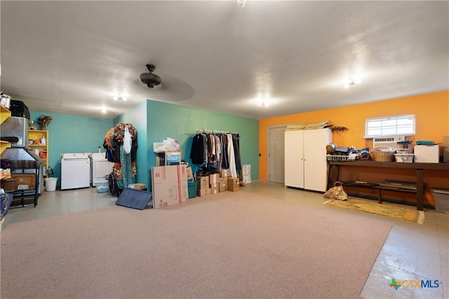 725 Baffin Dr, Port Mansfield, TX 78598 - miscellaneous room with washer and dryer