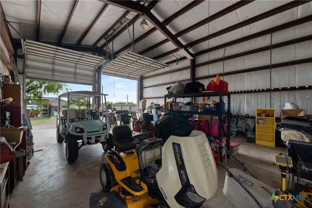 725 Baffin Dr, Port Mansfield, TX 78598 - view of garage