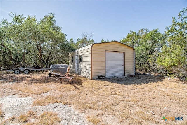 13989 Indian Bluff Rd, Temple, TX 76502 - garage featuring a shed