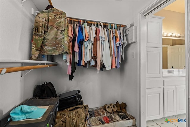 1205 Bowen Ave, Copperas Cove, TX 76522 - spacious closet with light tile patterned floors