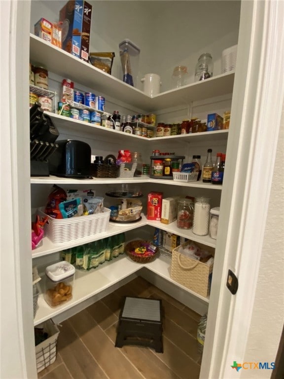 view of pantry