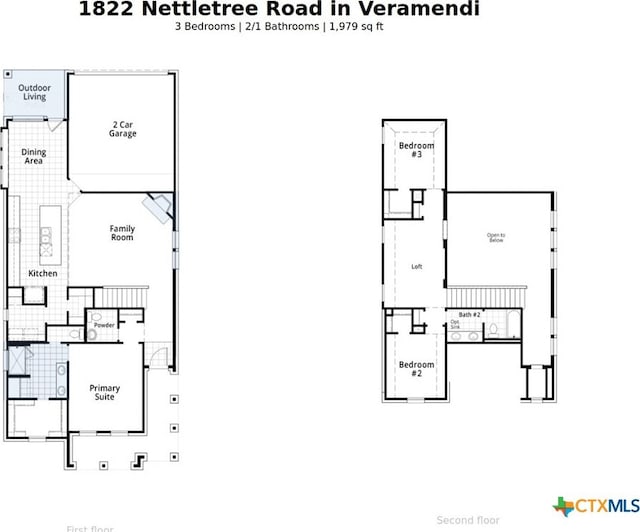 1822 Nettletree Rd, New Braunfels, TX 78132 - plan