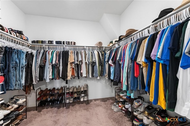 5903 Geronimo Vis, Seguin, TX 78155 - walk in closet featuring carpet floors