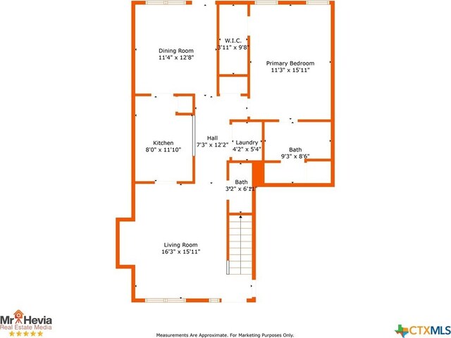 109 Dolly St, San Marcos, TX 78666 - view of floor plan / room layout
