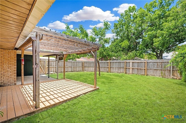 2209 Winchester Dr, Temple, TX 76502 - fenced backyard with a pergola and a patio area