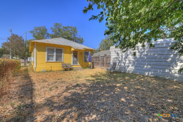 view of bungalow