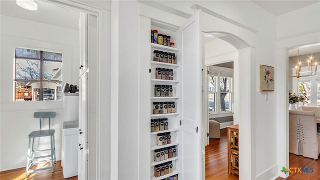 view of closet