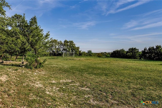 14424 Tuscola Cir, Austin, TX 78734 - view of yard featuring an area for sports and a view of countryside