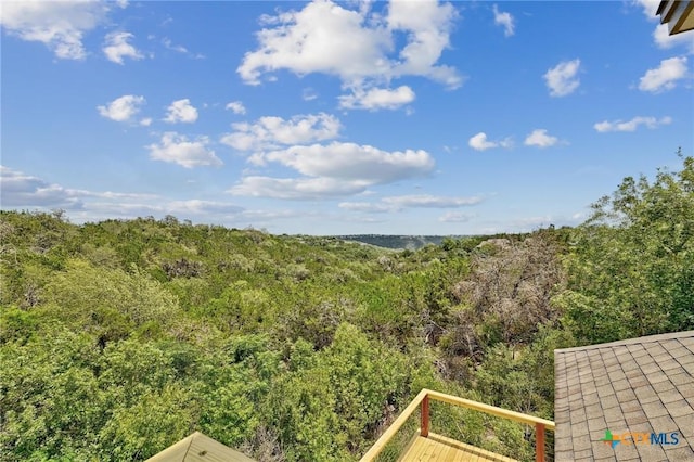 14424 Tuscola Cir, Austin, TX 78734 - mountain view featuring a forest