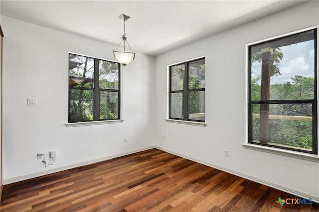 14424 Tuscola Cir, Austin, TX 78734 - spare room with plenty of natural light and wood finished floors