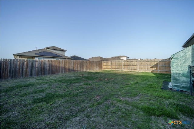 630 Golden Grove Pkwy, San Marcos, TX 78666 - view of yard featuring a fenced backyard