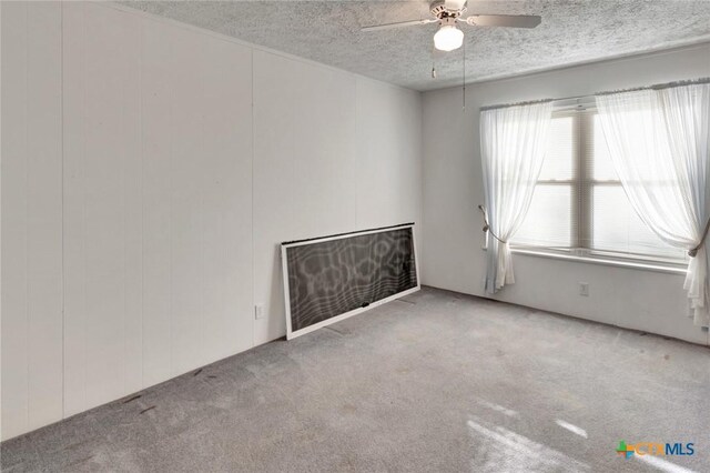 925 Eden Roc St, Victoria, TX 77904 - carpeted spare room featuring ceiling fan and a textured ceiling