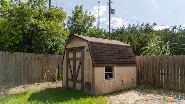 501 Geri Dr, Copperas Cove, TX 76522 - view of shed featuring a fenced backyard