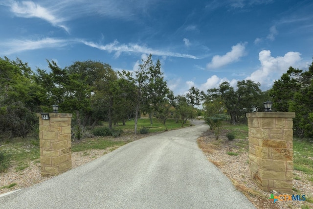 view of road