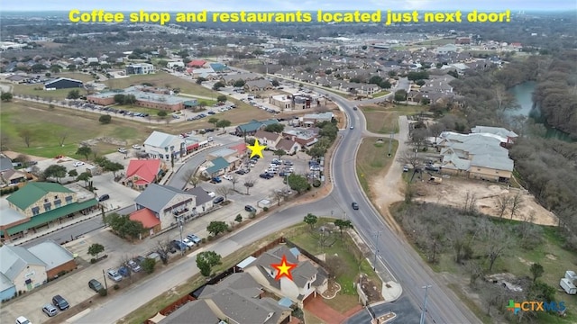 birds eye view of property featuring a residential view