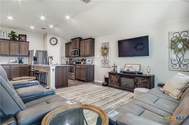 view of living room