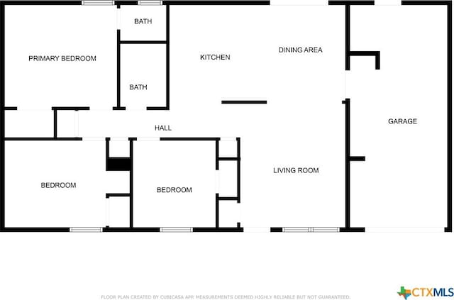 708 N 19th St, Copperas Cove, TX 76522 - view of floor plan / room layout