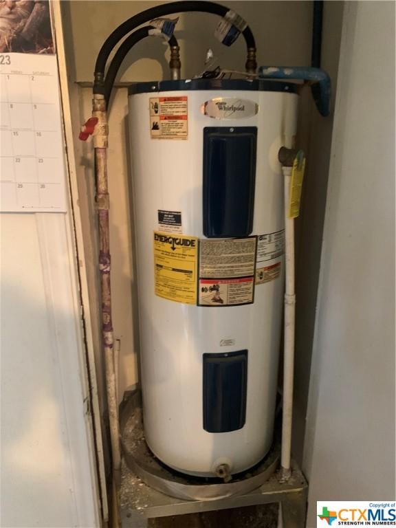 912 S 1st St, Temple, TX 76504 - utilities with electric water heater