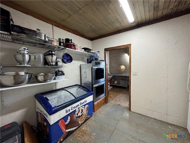 view of storage room