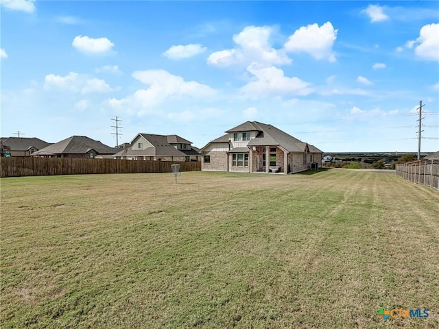 1701 Meadow Crest Dr, Salado, TX 76571 - view of yard