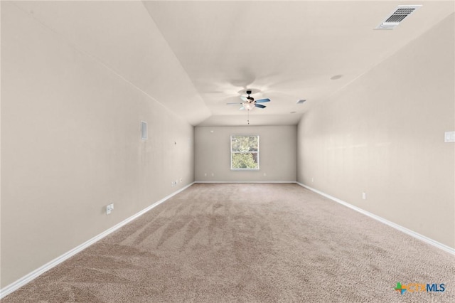 5705 Fenton Ln, Belton, TX 76513 - spare room featuring carpet floors, a ceiling fan, and baseboards
