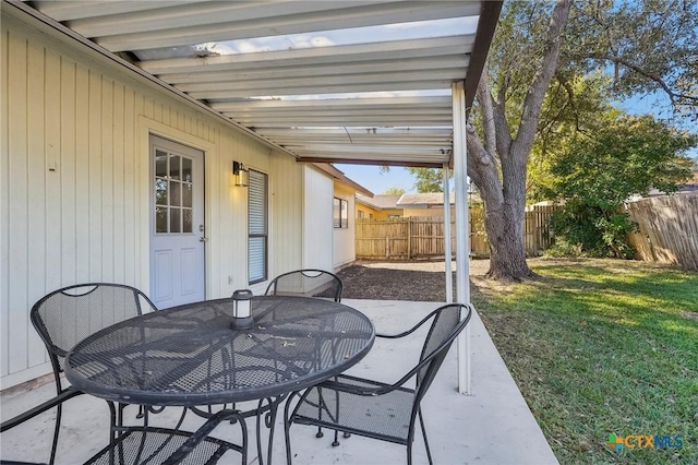 view of patio / terrace