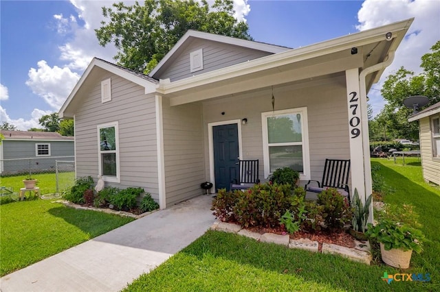 2709 Odem St, Victoria, TX 77901 - view of front of house featuring covered porch