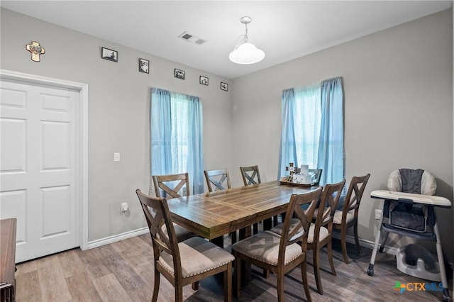2709 Odem St, Victoria, TX 77901 - dining room with healthy amount of natural light and light wood-style flooring