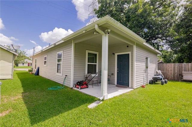 2709 Odem St, Victoria, TX 77901 - back of property featuring a patio area